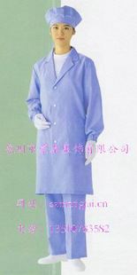 防靜電服 供應(yīng)深圳防靜電大褂、南山電工作服、無塵服、絕緣服、防護服裝原始圖片3