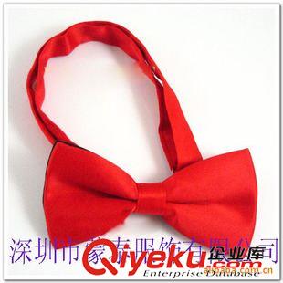 領花 供應深圳寶安滌綸絲、條紋領花、領結、酒店侍應生領結訂做廠家