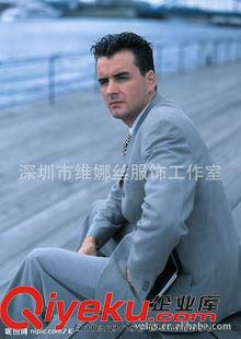 男式職業(yè)西服套裝 供應(yīng)秋冬男式西服  職業(yè)西裝  西裝套裝原始圖片3