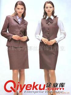 女式職業時裝 2015年新酒店工作服冬裝  服務員工作服 酒店工作服制服
