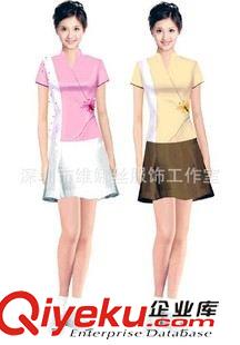 酒店制服 供應桑拿、推拿休閑中心工作制 服am師工作制服  服務員制服原始圖片3