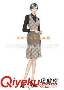 酒店制服 深圳專業批量生產價優酒店咨客服 服務員 前臺工作服原始圖片2