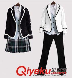未分類 秋冬學(xué)院派校園風(fēng)校服制服訂做原始圖片2
