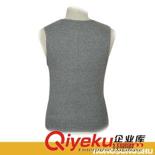 男式純棉背心 廠家直銷保暖背心 運動型彈性修身打底保暖上衣馬甲原始圖片2