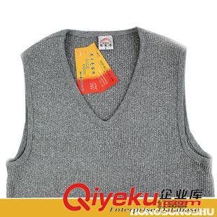 男式純棉背心 廠家直銷保暖背心 運動型彈性修身打底保暖上衣馬甲原始圖片3