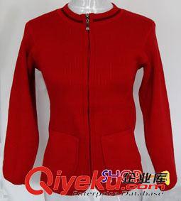 女式熱能上衣 中老年加厚圓領女士保暖內衣熱能上衣拉鏈上衣女款廠家批發原始圖片3