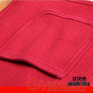 女式保暖背心 廠家批發2014冬季全棉純色拉鏈款加絨保暖無袖護背中老年女士馬甲原始圖片3