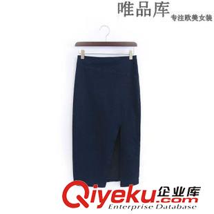 10.5 現(xiàn)貨批發(fā)2015秋裝新品歐美女裝 純色性感修身胸前系帶長(zhǎng)袖t恤