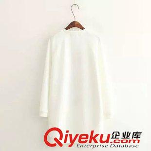 9.19-20 歐美風(fēng)2015秋裝新品女裝 豬小弟圖案寬松長袖圓領(lǐng)女士衛(wèi)衣原始圖片3