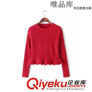 9.9 女裝代理 一件代發2015新品毛呢女秋冬 歐美風純色簡潔無領呢大衣