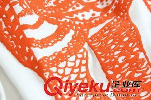 6.23 2015夏季新款歐美女裝寬松舒適剪紙大象印花短袖T恤原始圖片3