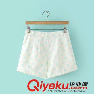 5.29 歐洲站 2015夏裝新款 歐美女裝 百搭糖果色短褲批發(fā)原始圖片3