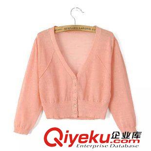5.28 2015夏季新款 韓版女裝 亞麻短款防曬衣 實體貨源原始圖片2