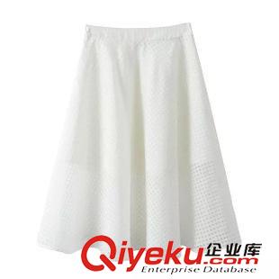 5.28 歐洲站女裝 高圓圓明星同款針織上衣+歐根紗半身裙套裝原始圖片3