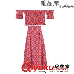 5.4 速賣通貨源2015夏季新款民族風(fēng)定位印花套頭圓領(lǐng)短袖T桖打底衫