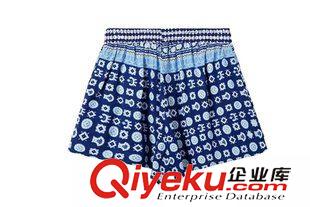 5.4 速賣通ebay 2015夏季新款歐美風(fēng)性感沙灘度假印花短褲兩件套裝原始圖片3