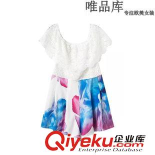 連體.背帶褲 速賣通 歐美2015女裝夏季新款波浪紋性感吊帶連體褲 短褲 批發(fā)