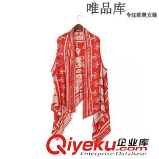 馬甲 速賣通爆款 2015秋裝新款馬夾 歐美女裝 純色長(zhǎng)款后開叉女式馬甲