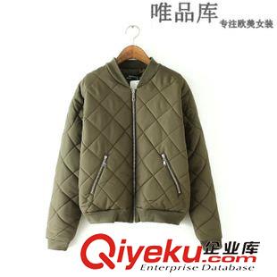 棉衣 2015冬季新款女裝棉衣韓版軍工裝中長款女士連帽加厚羽絨棉棉服