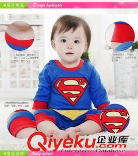 套裝 MIKIHOUSE韓版兩色長袖爬服 帶帽子