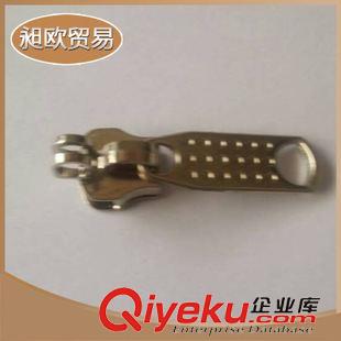精品推薦 廠家生產 5號金色掛鍍拉頭 金屬箱包拉鏈頭 箱包拉頭 金色