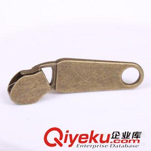 拉鏈頭 供應 5#厚雙孔方板拉頭 gd金屬拉鏈拉頭 服裝箱包輔料批發