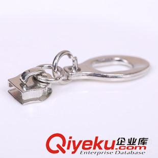 拉鏈頭 供應 5#厚圈瓜子片掛鍍拉鏈頭 金屬雙拉片拉鏈頭