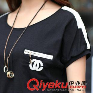 套裝 歐洲站小香風(fēng)大碼衛(wèi)衣胖MM寬松休閑運(yùn)動套裝女短袖夏新款女裝夏裝原始圖片2