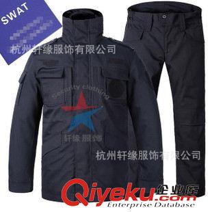 作訓服 新款藏青色特訓多功能棉服 99作戰服 特戰棉服 作訓服網格