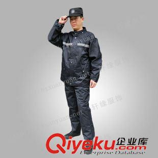 雨衣類 zp藏青色99雨衣套裝/反光雨衣/夜光雨衣/雨衣套裝 分體雨衣執勤原始圖片2