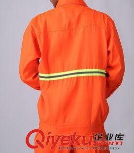 長袖工作服 廠家熱銷 橘紅環(huán)衛(wèi)安全反光套裝 環(huán)衛(wèi)工作服 安全警示服 環(huán)衛(wèi)套裝原始圖片3