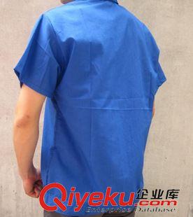 短袖工作服 工作服 夏季水洗棉短袖 職業(yè)裝 勞保服工裝廠服原始圖片3