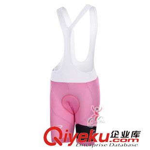 短袖套裝騎行服 新款夏季女款粉色SKY短袖背帶褲騎行服套裝 自行車(chē)戶(hù)外透氣衣服原始圖片3
