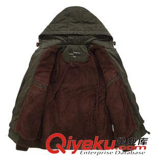 短款棉服 吉普達Jeep Falow 秋冬新款男式加絨加厚保暖休閑棉衣服 男外套原始圖片3
