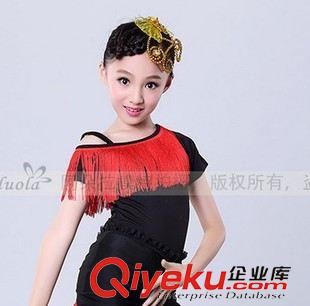 短袖/無袖系列 阿朵拉兒童拉丁服套裝六一演出服表演服練功服廠家直銷原始圖片2
