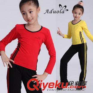 兒童jm操服 男女童jm操服裝 兒童健身服套裝  少兒jm操套裝2014秋冬新款原始圖片2