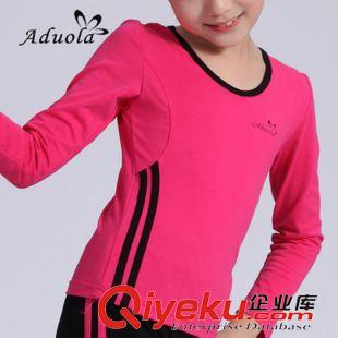 兒童jm操服 男女童jm操服裝 兒童健身服套裝  少兒jm操套裝2014秋冬新款原始圖片3