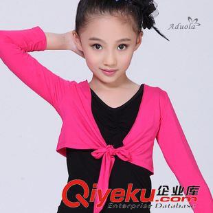 兒童單上衣 兒童全棉舞蹈服批發 少兒拉丁舞蹈服上衣 短袖788莫代爾舞蹈衣