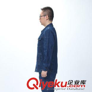 新款工作服 秋冬款牛仔工作服厚款全棉白纱牛仔工装电焊工作服劳保工作服定做