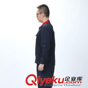 新款工作服 廠家批發(fā)秋冬款長袖工作服套裝加厚工作服耐臟耐磨廠服工作服定做原始圖片2