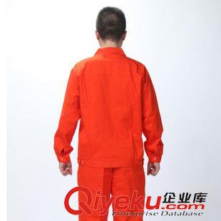 新款工作服 廠家批發 秋冬款工作服套裝定做 厚款長袖全棉工作服工衣廠服定制原始圖片3