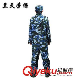 夏季熱銷 廠家批發 學生軍訓迷彩服套裝 戶外迷彩服 工作服戶外軍迷服裝原始圖片3