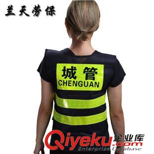 春秋新品 廠價批發(fā)網(wǎng)眼晶彩格反光背心 城管執(zhí)勤帶反光條交通安全馬夾原始圖片3