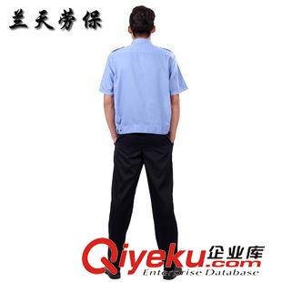 保安服 廠家批發(fā) 老式夏季酒店保安制服 短袖保安服襯衣 勞保工作服定做