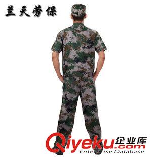 夏季工裝 07夏迷彩短袖套裝 數(shù)碼叢林短袖軍迷迷彩軍訓(xùn)服套裝戶外 廠家批發(fā)