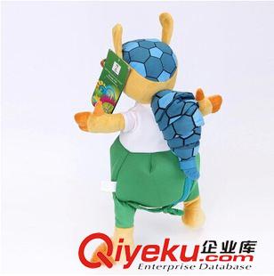 2014巴西世界杯 正版授權2014巴西世界杯毛絨吉祥物球 看球必備 球迷珍藏 福來哥原始圖片2