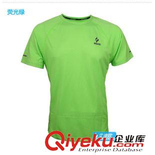 跑步上衣 現(xiàn)貨夏季跑步短袖 吸汗透氣快干超輕 戶外運動休閑速干圓領T恤原始圖片2