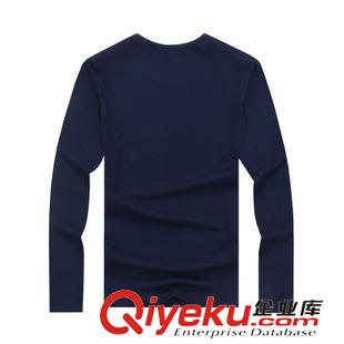 英尚 男薄修身圓領(lǐng)韓版長(zhǎng)袖T恤男裝休閑純棉男士T恤潮 秋季打底衫
