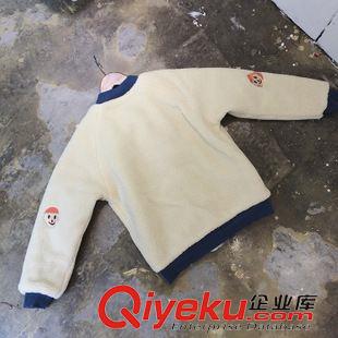 10.7NEW 塔卡沙冬季新款簡單復古羊羔毛加厚面包服刺繡小孩棒球棉衣外套女