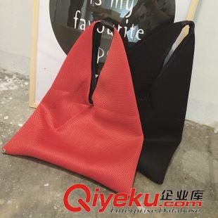 9.21NEW 歐美dp2015秋季新款百搭暗扣設計網(wǎng)眼餃子包單肩包手提包個性